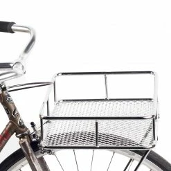 Panier BLB Take Away Front Chrome -Velo Orange Soldes 0013228 blb take away tray chrome