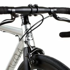 VELO BLB LA PIOVRA ATK -Velo Orange Soldes 0037725 blb la piovra atk fixie single speed bike polished silver