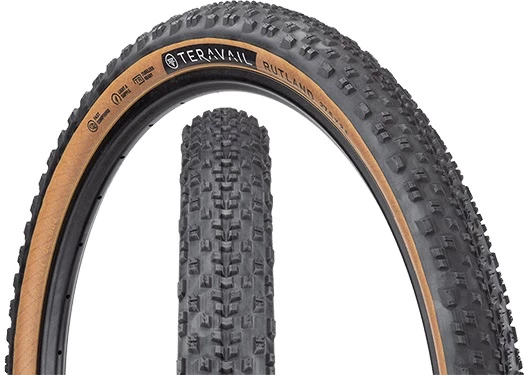 PNEU TERAVAIL RUTLAND 27.5 X2.1" BLACK/TANWALL (650) DURABLE 3 PNEU TERAVAIL RUTLAND 27.5 X2.1" BLACK/TANWALL (650) DURABLE