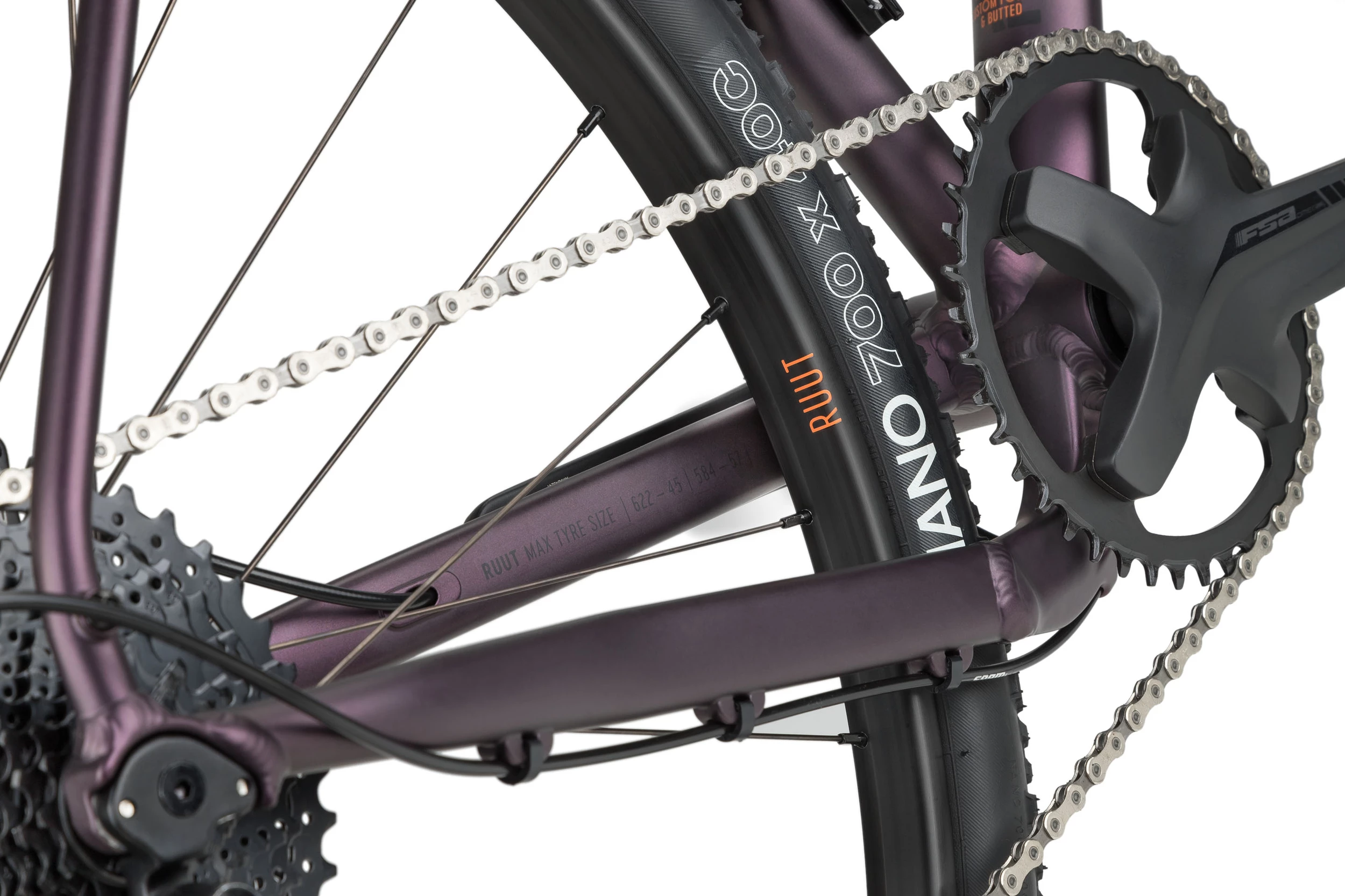 VELO GRAVEL RONDO RUUT AL2 PURPLE 2022 6 VELO GRAVEL RONDO RUUT AL2 PURPLE 2022 – Image 4