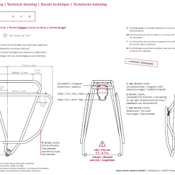 PORTE BAGAGE TUBUS ARRIERE LOGO EVO -Velo Orange Soldes capture 80100 1