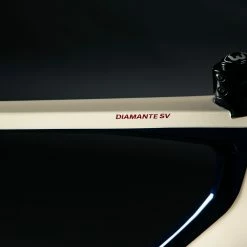 VELO ROUTE BASSO DIAMANTE SV CHORUS PASTEL WHITE 2021 OCCASION -Velo Orange Soldes diamantesv pastelwhite detail2 5f48c09bba94f