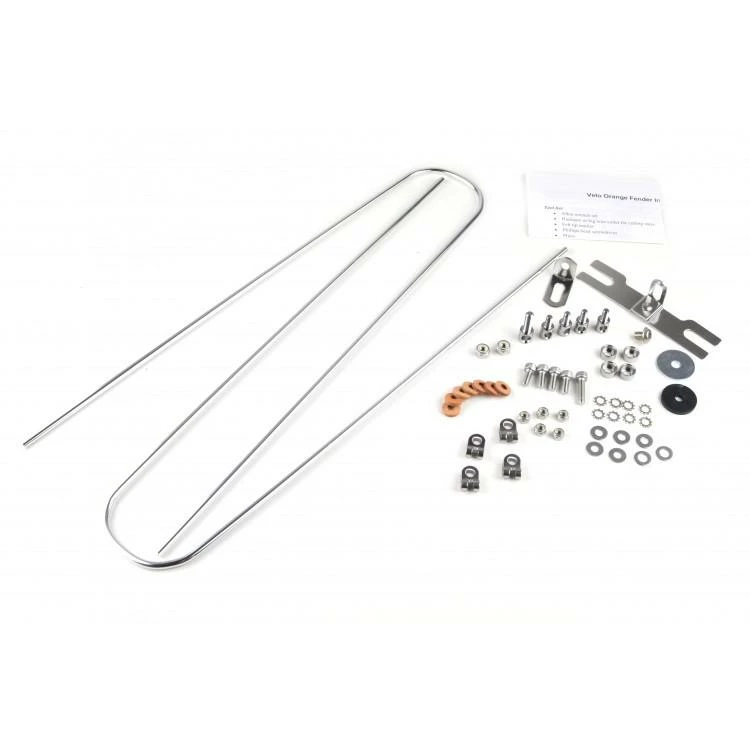 GARDE BOUE VELO ORANGE HAMMERED 45MM 650 4 GARDE BOUE VELO ORANGE HAMMERED 45MM 650 – Image 2