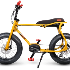 VELO VAE RUFF BIKES LIL BUDDY BOSCH CX -Velo Orange Soldes ebikes lil buddy product side yellow 1024x751 1